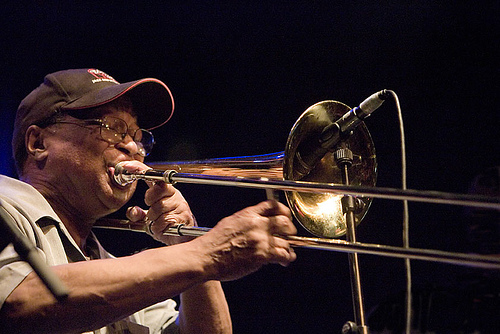 Curtis fuller deals new trombone